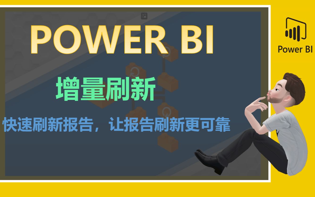 [图]Powerbi增量刷新怎么玩，简易教程来了