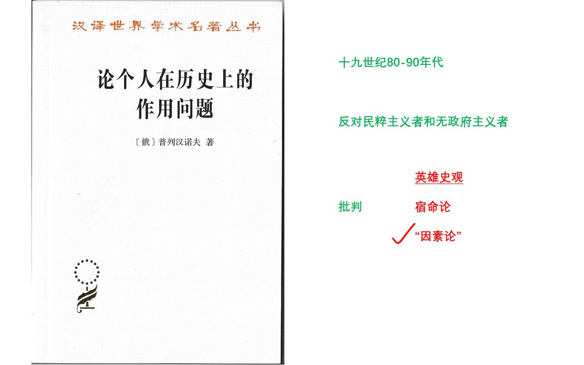 [图]“一起读书”系列1.3.1 论个人在历史上的作用问题 一