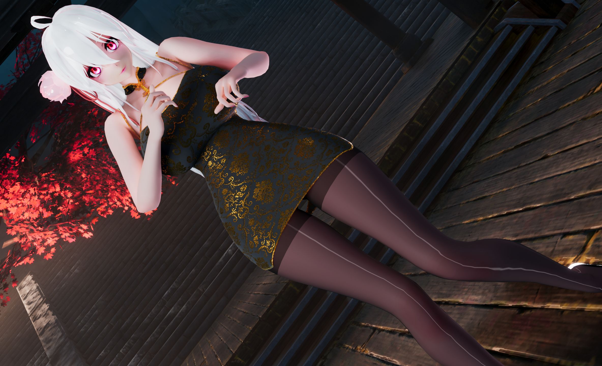 【弱音】金丝旗袍-云裳谣