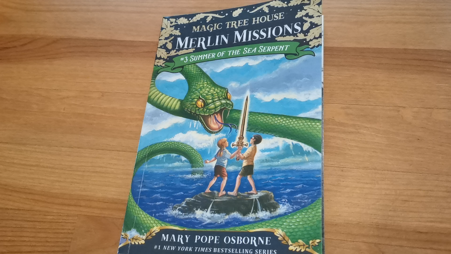 [图]Chapter1 #3Summer of the Sea Serpent（Magic Tree House Merlin Missions）