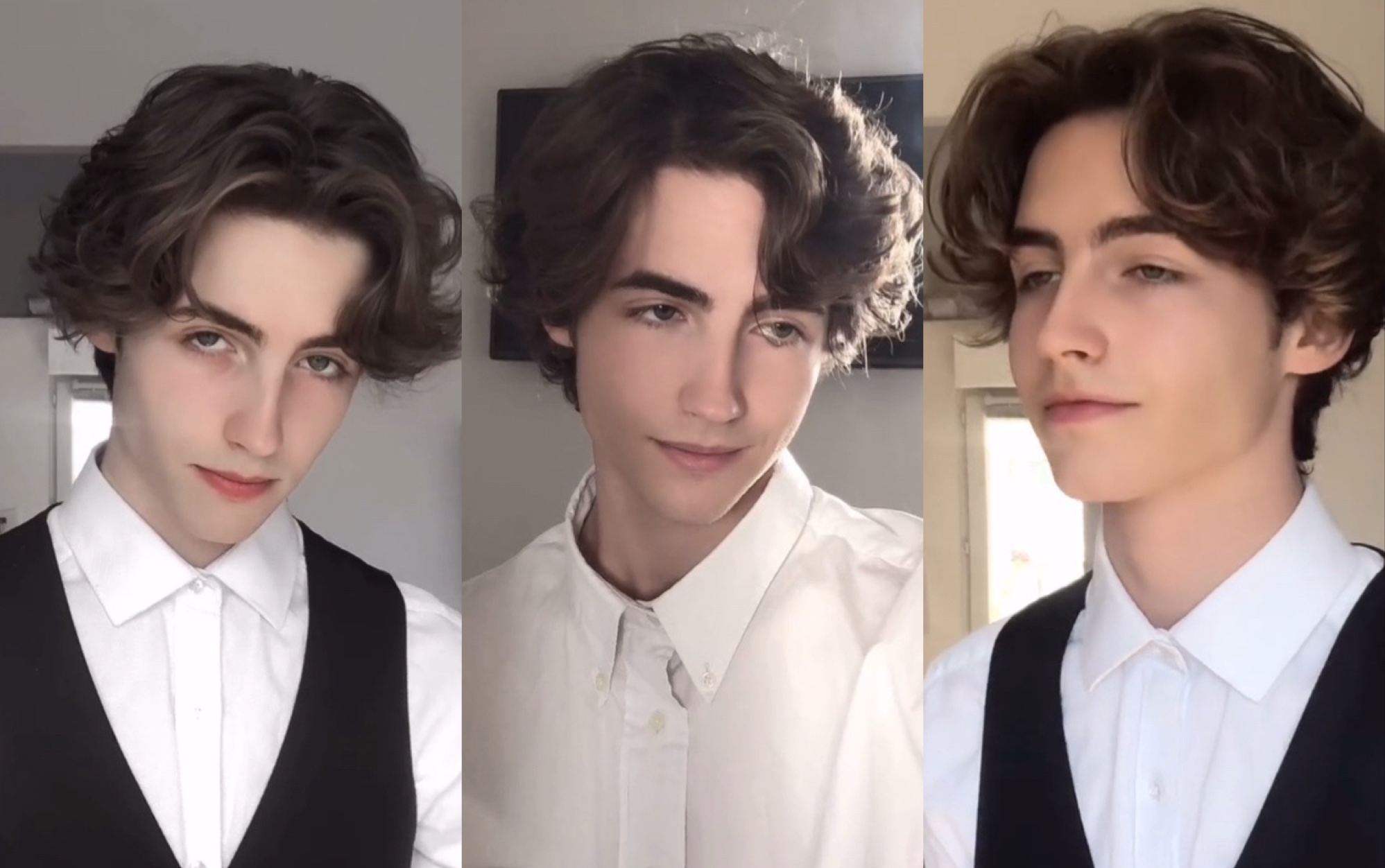 法国古典帅哥terencemanchester,雕刻般的五官太绝了!