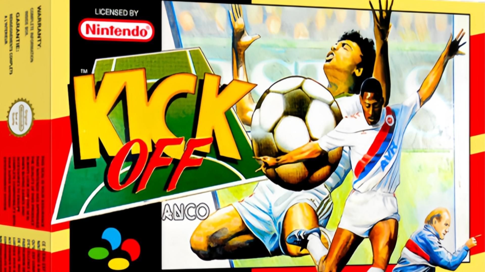 sfc超级任天堂怀旧游戏 超级射网 超级射门(super kick off)226 瓜叔