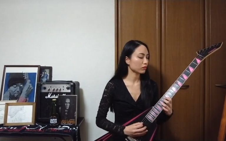 【电吉他】死神之子Children Of BodomHatebreeder guitar cover [致敬Alexi by Saaya #11]哔哩哔哩bilibili