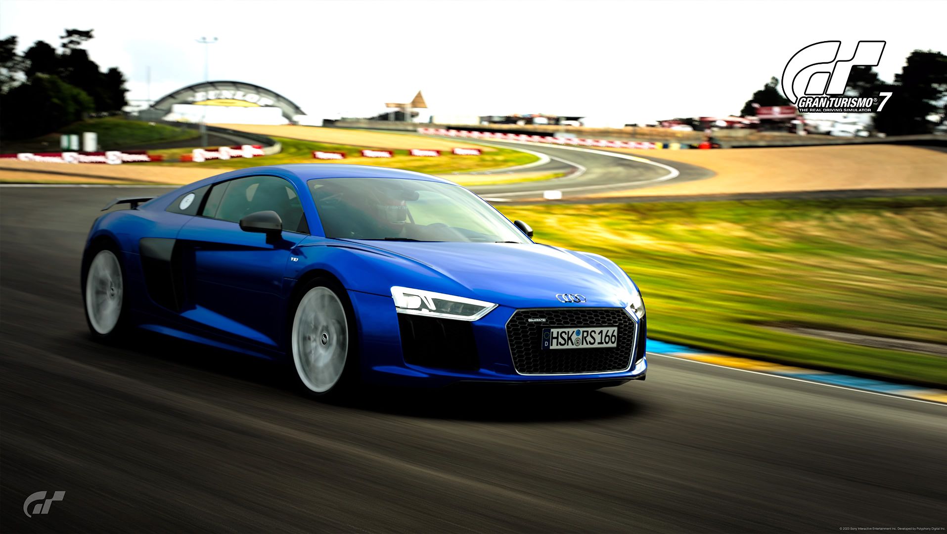 奥迪 r8 v10 plus 德国纽博格林北环赛道单圈小跑〖附回放视角