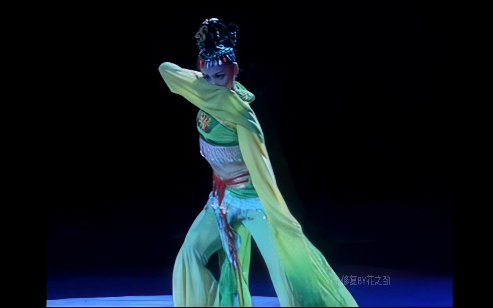 【画质修复】七桃古典舞女子青年组剧目《绿带当风》(陈颖洁)_哔哩