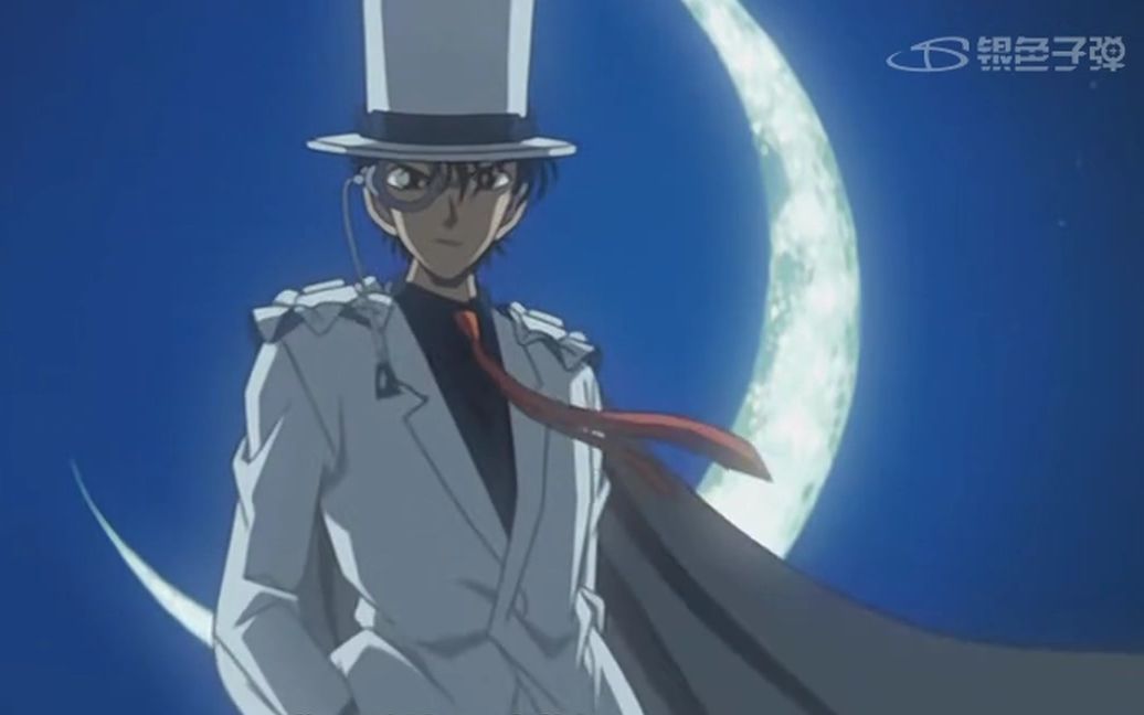 【剧场版/熟肉】名侦探柯南 m08 银翼的魔术师90秒预告 480p【银色