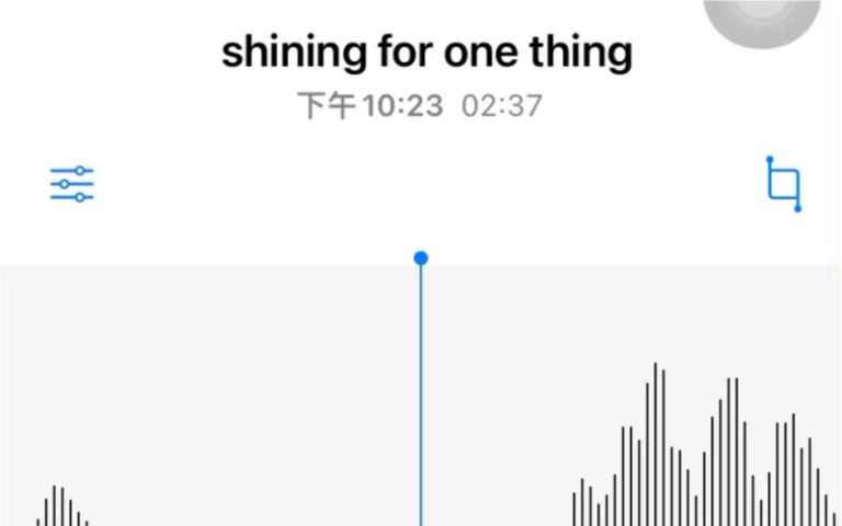 [图]【翻唱】shining for one thing-赵贝宁 三月了谁还在沦陷张万森 为我的天菜浅唱一下！