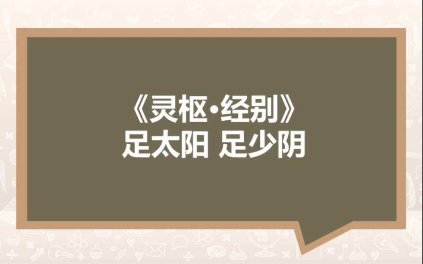 [图]《灵枢·经别》足太阳、足少阴