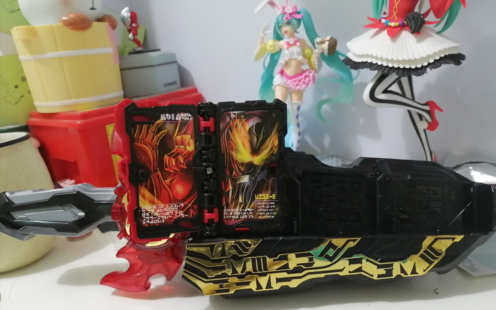 烈火拔刀!假面骑士saber腰带开箱