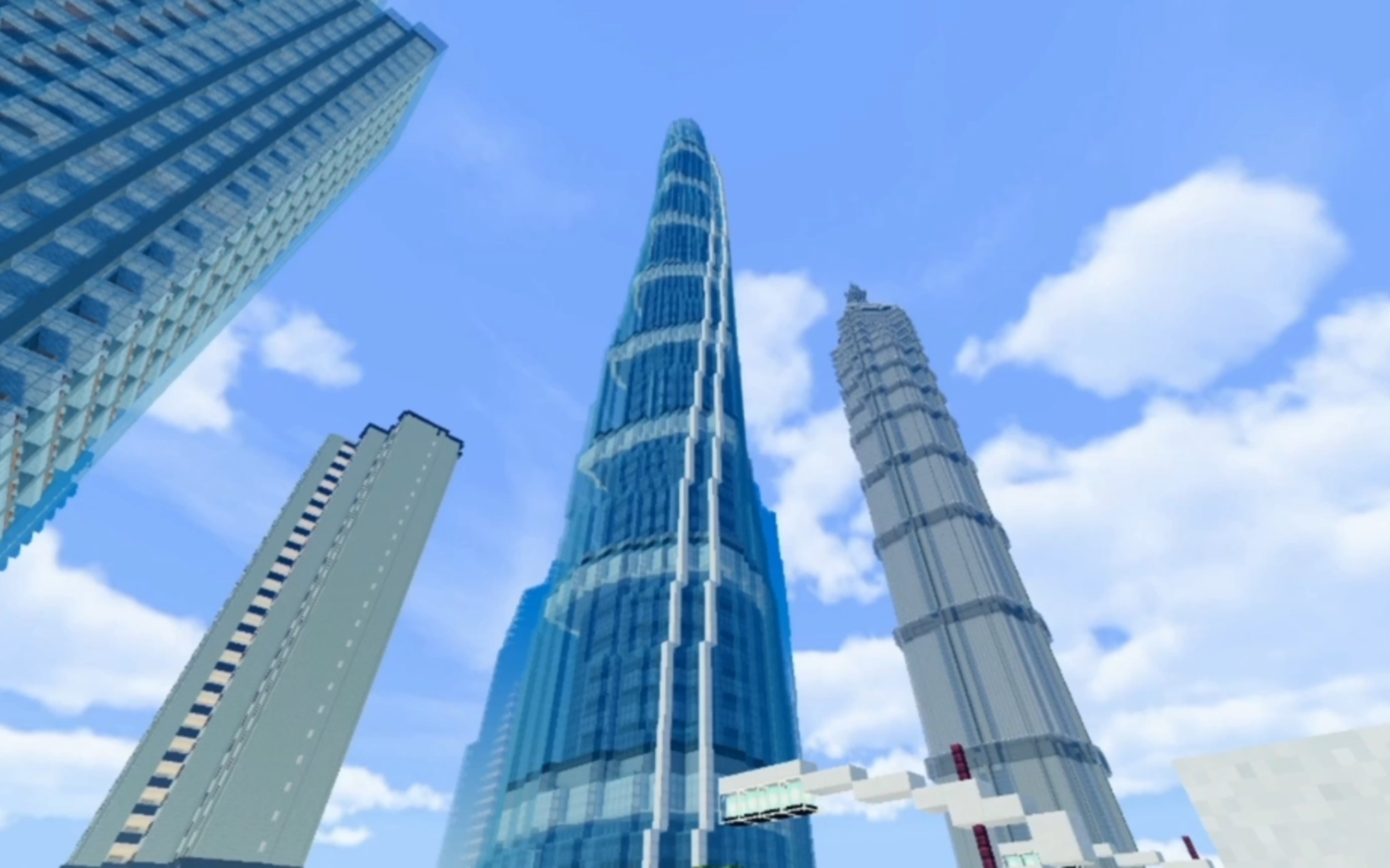 迷你世界上海中心大厦图片
