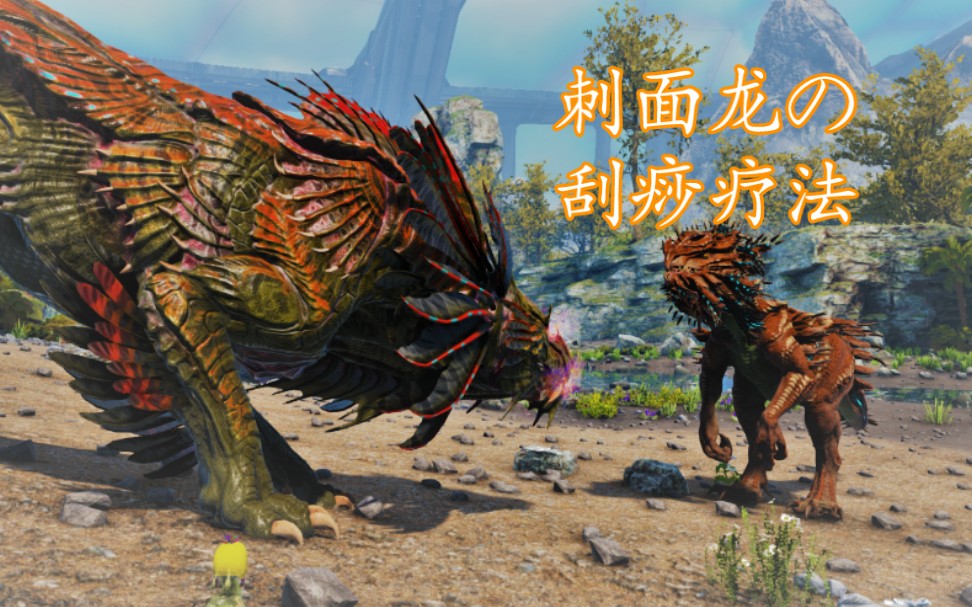 【方舟】刺面龙的刮痧疗法