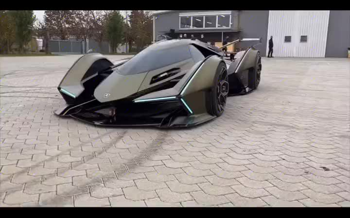 国内看不到的跑车 科技感十足 最帅兰博基尼 v12 vision gran turismo