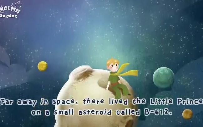 [图]适合初中观看的全英文Little prince