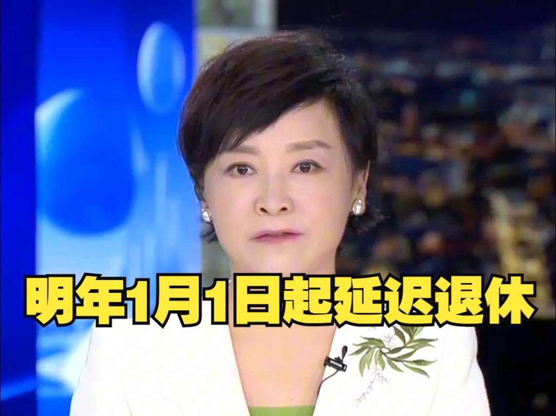 我国将于2025年1月1日起,实施渐进式延迟法定退休年龄.哔哩哔哩bilibili