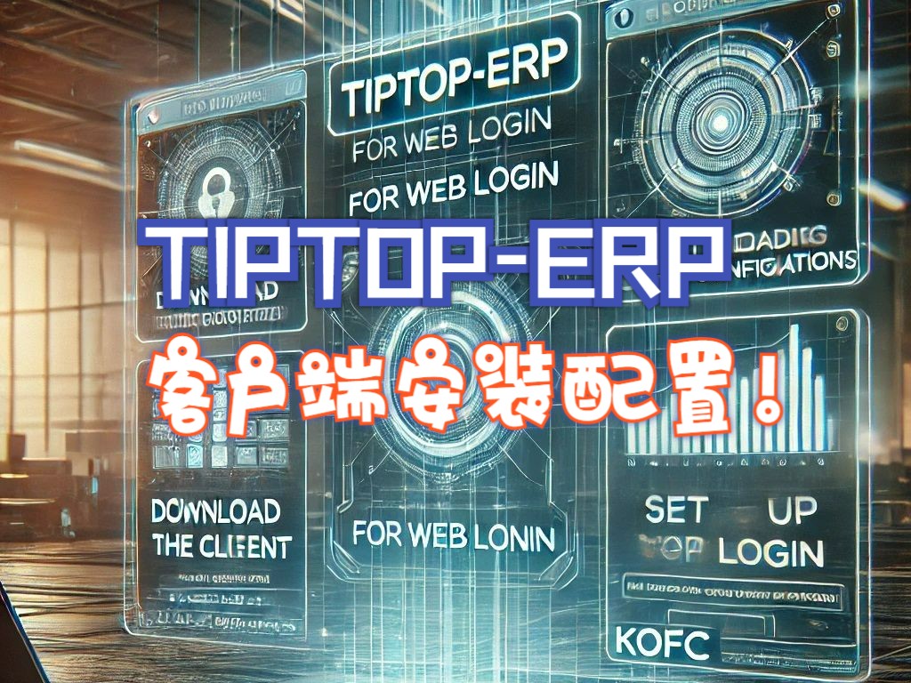 TIPTOPERP客户端安装配置哔哩哔哩bilibili