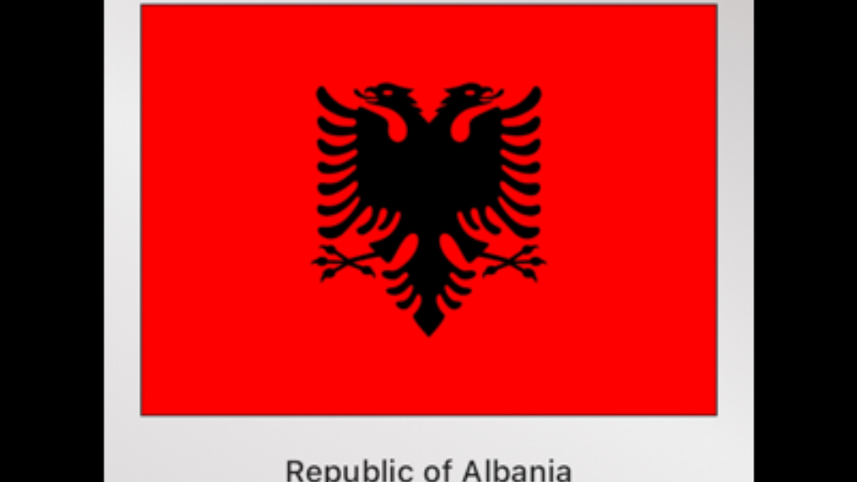 全球各国历史国旗(2)—Albania 阿尔巴尼亚哔哩哔哩bilibili