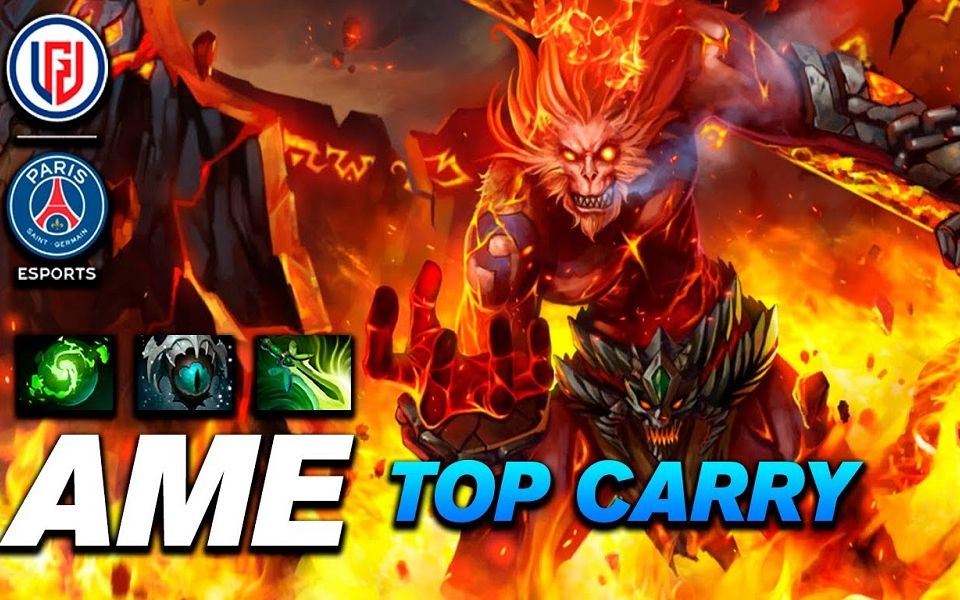 ame&齐天大圣 - lgd vs secret - dota2第一视角【watch&learn】