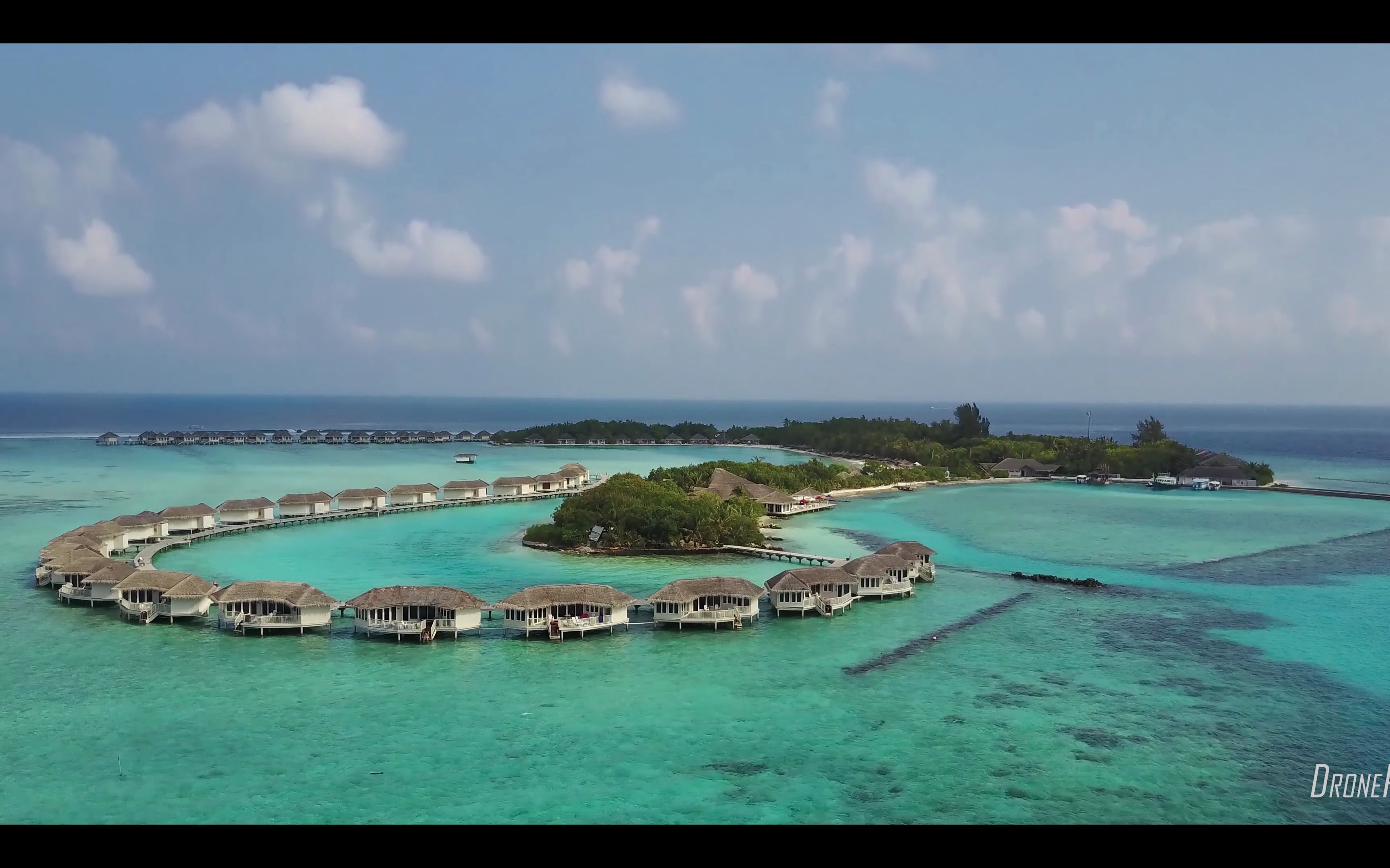 maldivesisland4kdronesummervibes马尔代夫岛夏日气息