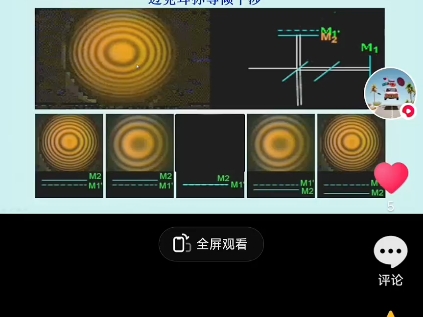 迈克尔逊-莫雷实验双缝干涉实验