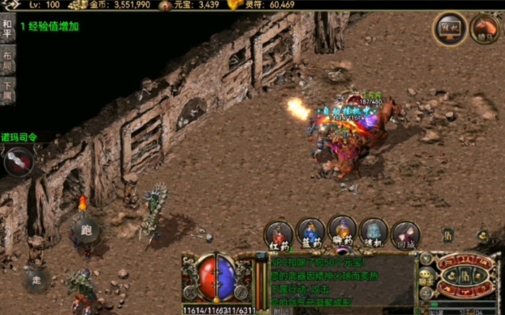 绝对复古传奇3 战士购买的神兽也太弱了吧 顶不了诺玛两下攻击?