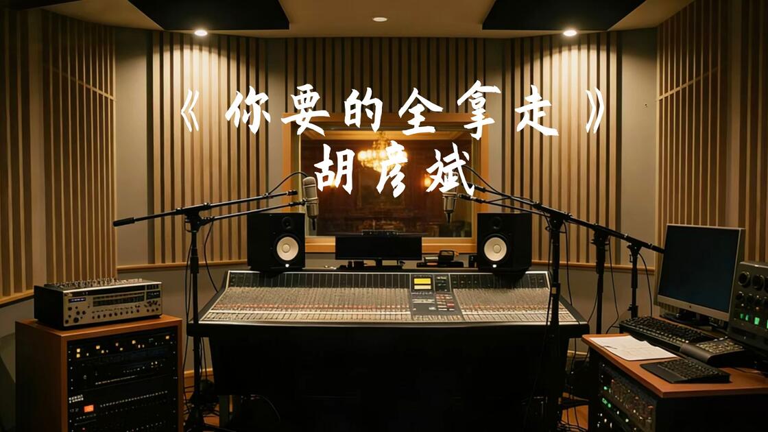 【𝐇𝐢-𝐑𝐞𝐬·无损】胡彦斌《你要的全拿走》 歌词纯享版_哔哩哔哩_bilibili