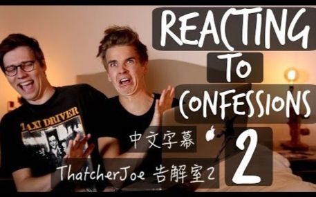 【中文字幕】Joe Sugg & Will  告解室2哔哩哔哩bilibili