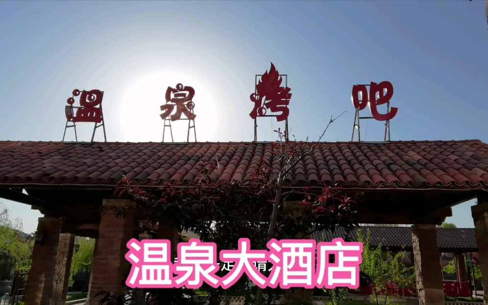美丽衡水湖畔的温泉大酒店