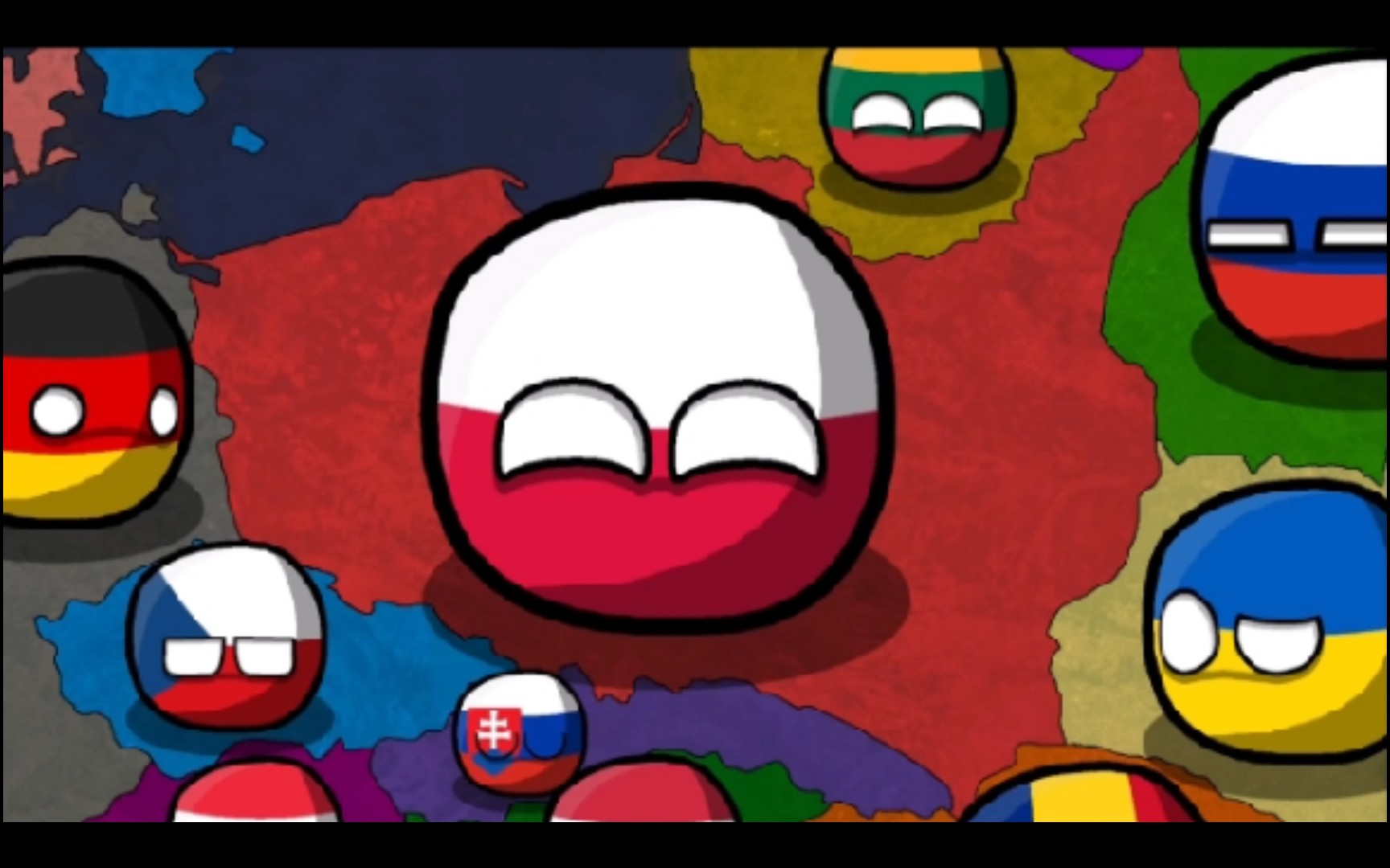 波兰球动画灰世界图片