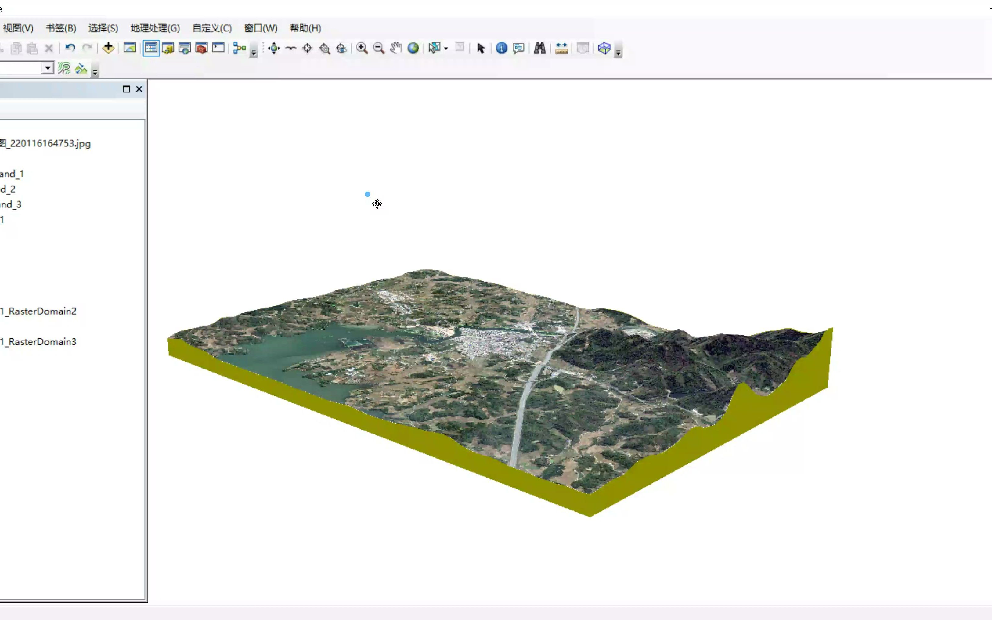 arcgis旅游景点图制作图片