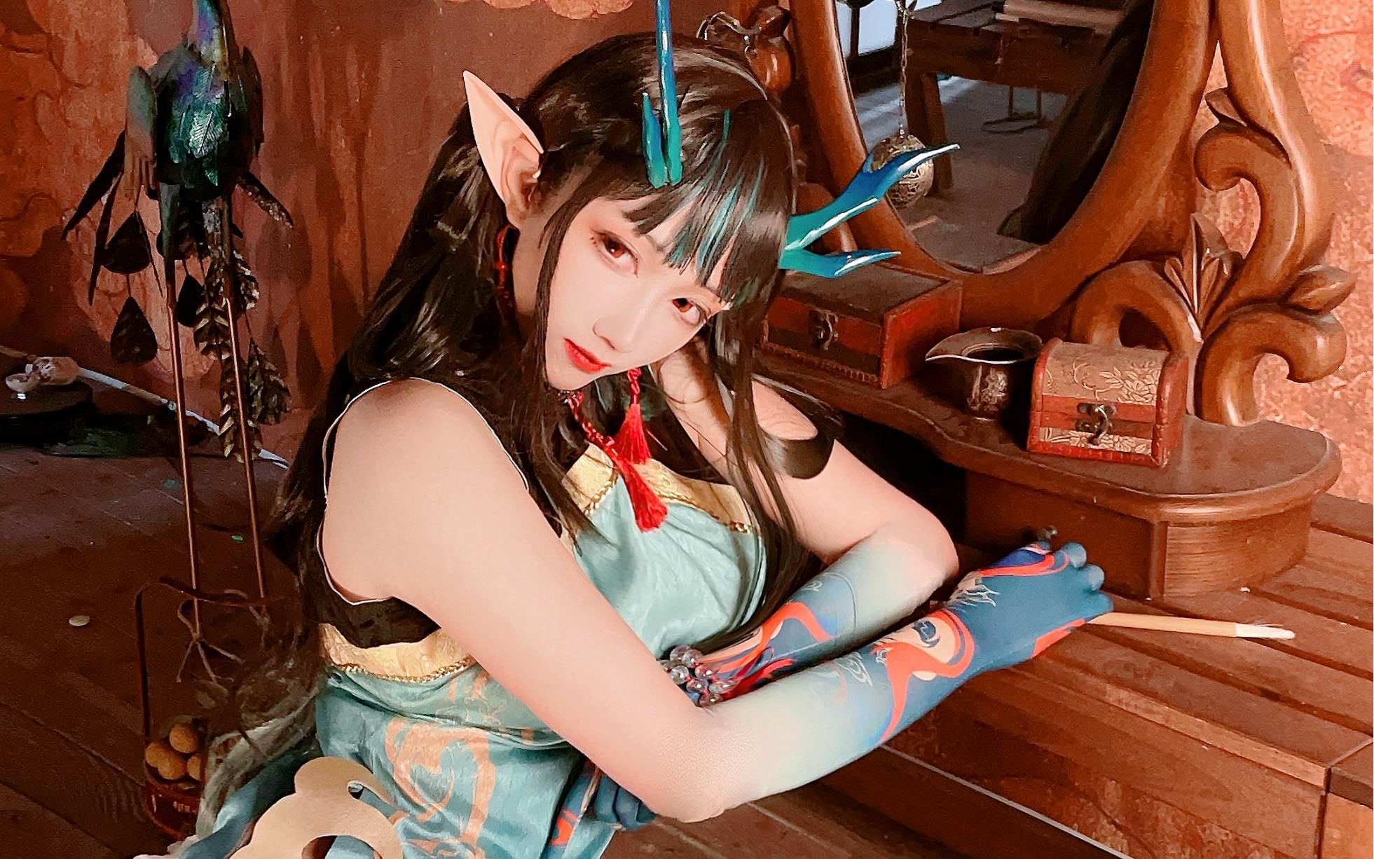 【明日方舟cos】这样的夕宝喜欢吗?