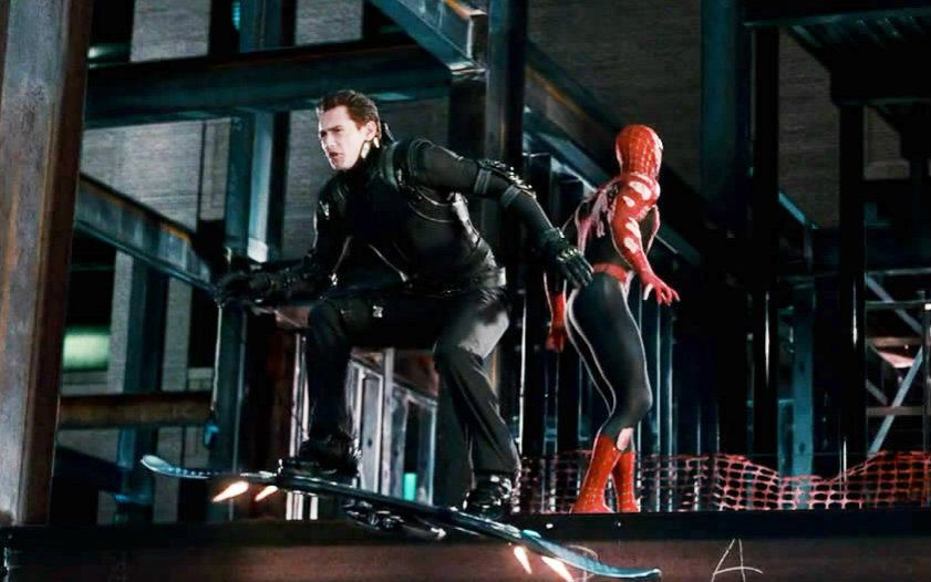 【蜘蛛侠】蜘蛛侠小绿魔对手戏全剪辑(三部曲)_哔哩哔哩_bilibili