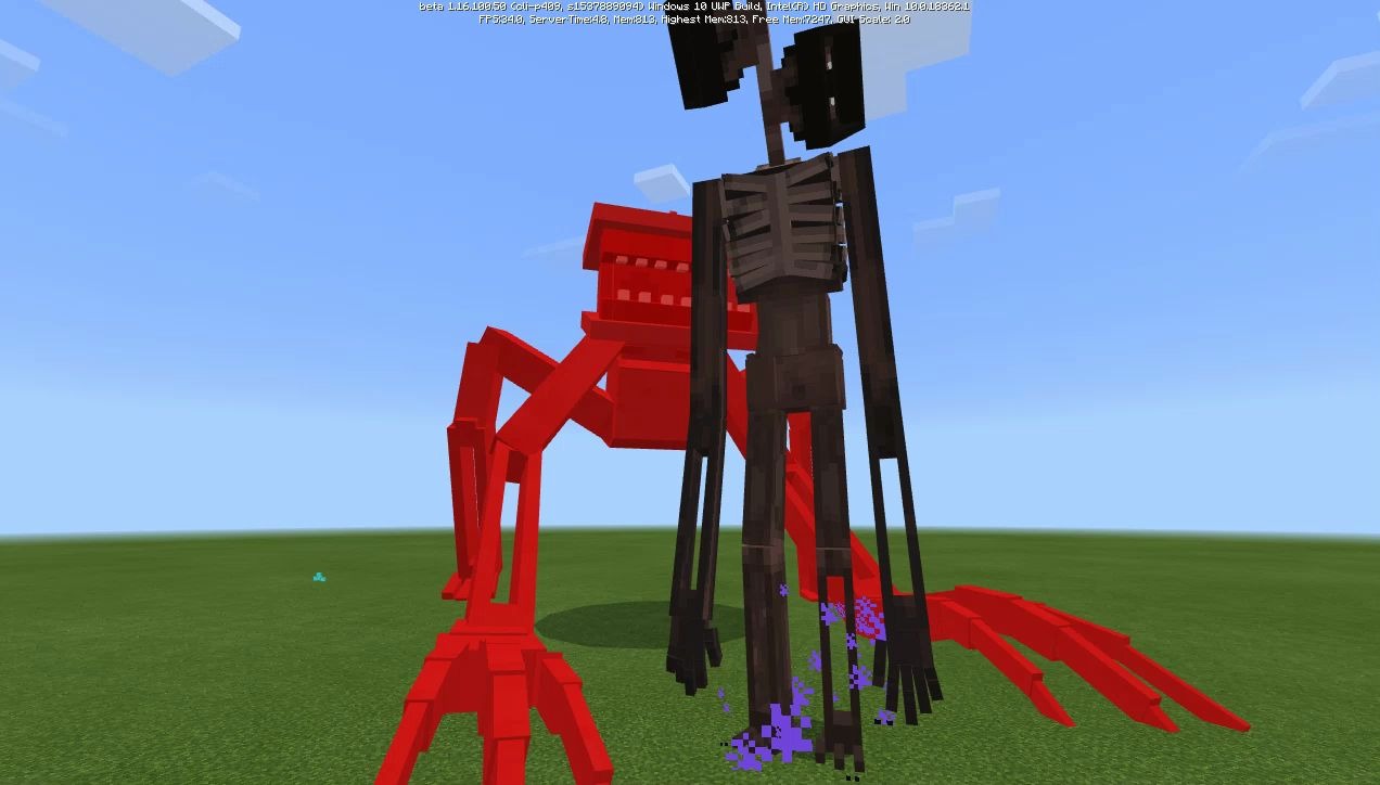 警 笛 头 反 杀 扩 音 器【addon怪物大乱斗#1】