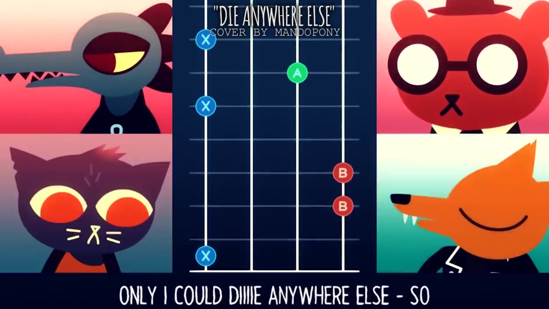 [图]【熟肉】林中之夜（Night in the woods）Die Anywhere Else翻唱