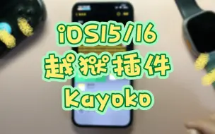 Download Video: iOS15/16越狱插件Kayoko