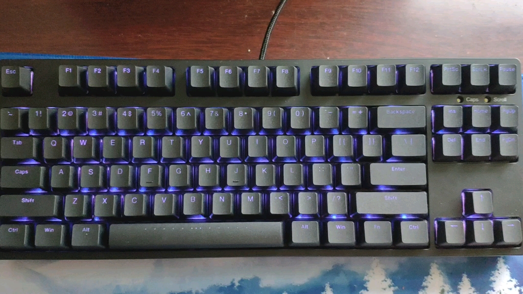 ikbc盲盒黑色茶轴f87rgb