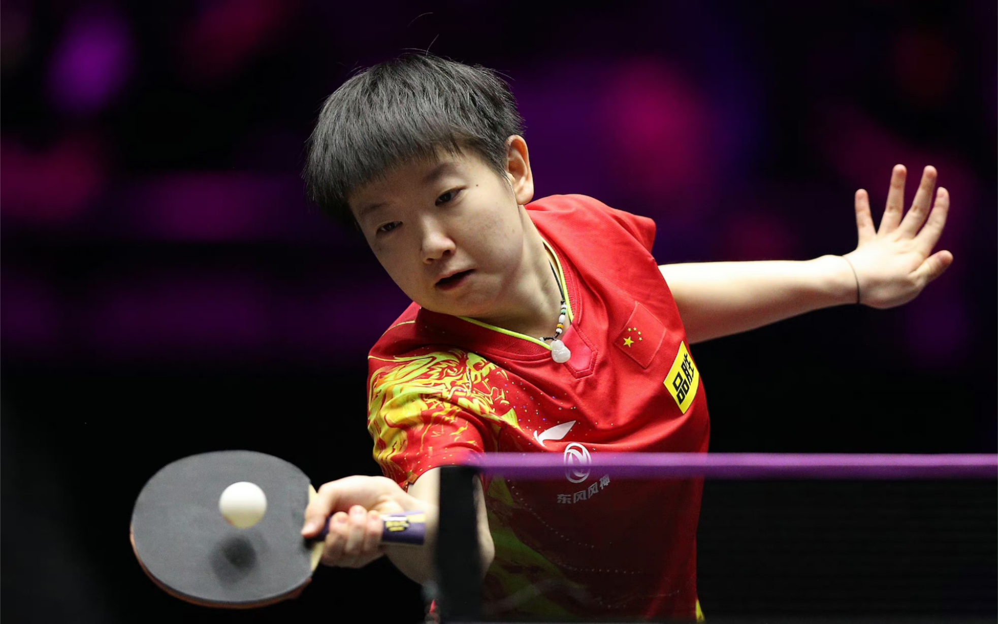 wtt澳门冠军赛2023女单1/4决赛孙颖莎3-0伯纳黛特·斯佐科斯 high