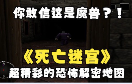 《死亡迷宫death maze》魔兽RPG,你敢信这是魔兽?超精彩的第一人称恐怖元素解密地图.哔哩哔哩bilibili魔兽争霸3冰封王座