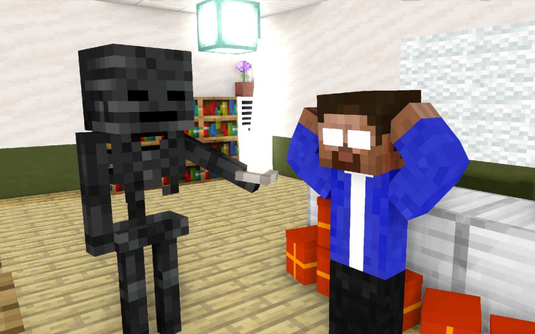 【mc动画】怪物学院:教师节礼物