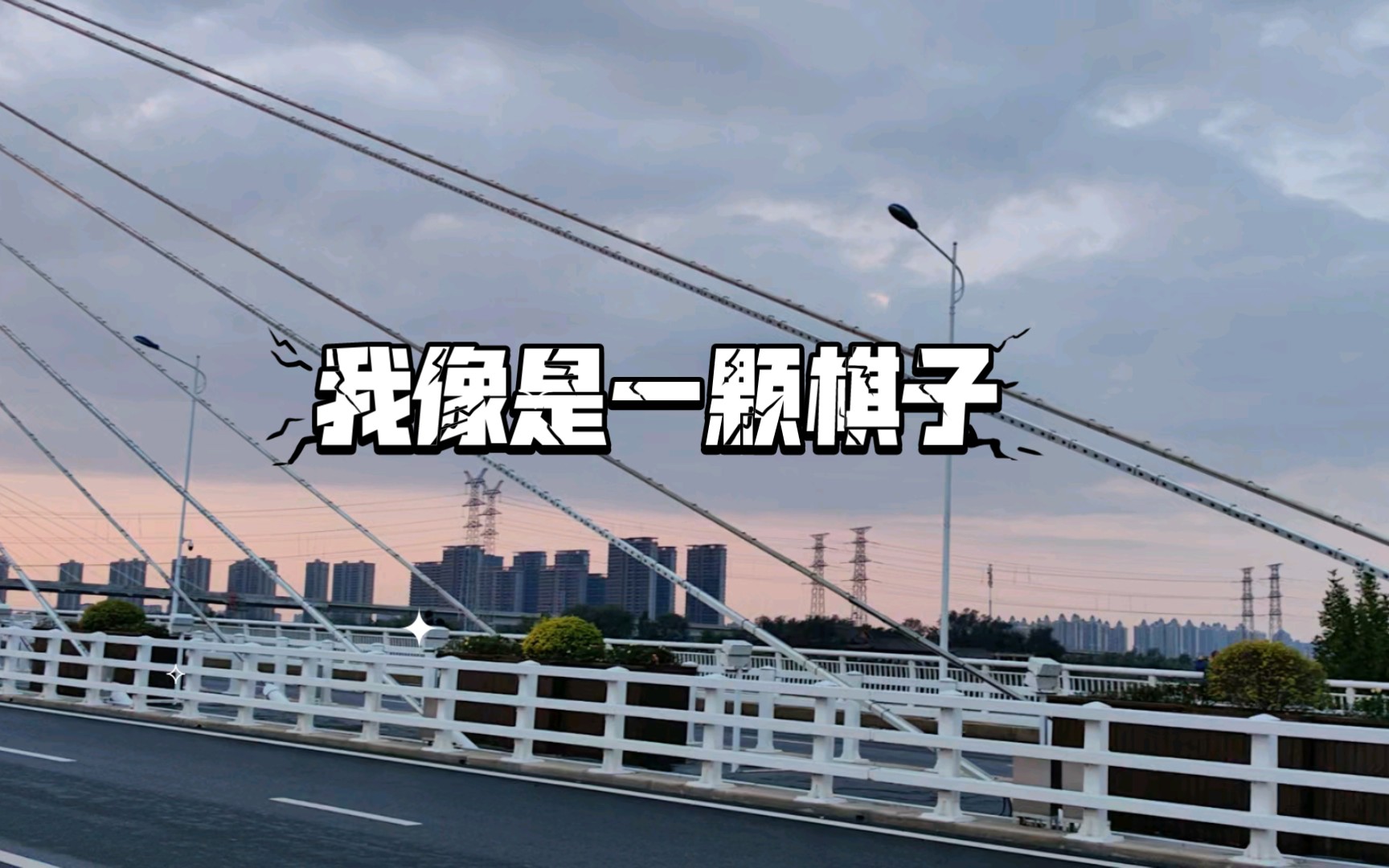 我像是一颗棋子,来去全不由自己
