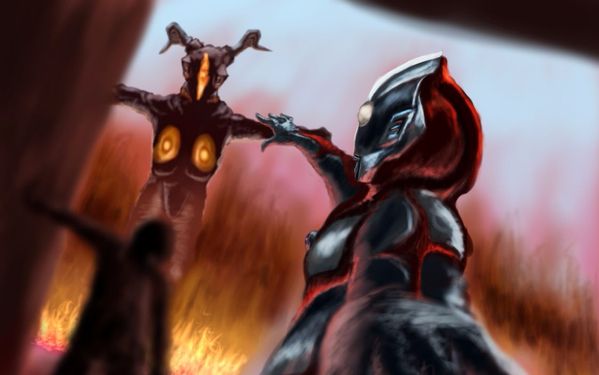 奥特曼空想特摄用初代奥特曼肉搏打死杰顿剧情模式