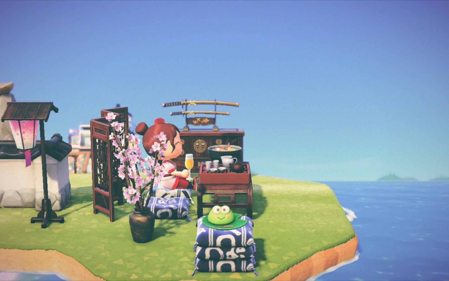 动森日式温泉区完工!_哔哩哔哩 (゜-゜)つロ 干杯~-bilibili