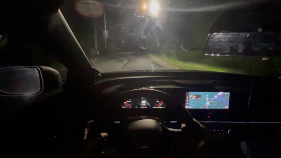 【第一人称沉浸式驾驶】影豹r夜跑三洲田之上山