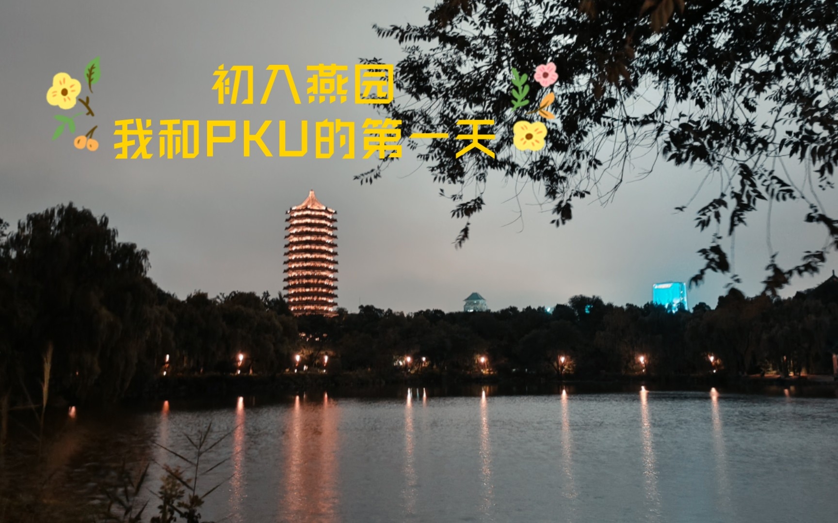 [图]北京大学新生报道/医学预科 初入燕园/我和小北的第一天vlog.👻