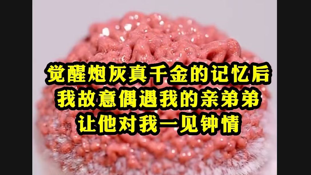 觉醒炮灰真千金得记忆后,我故意偶遇我的亲弟弟,让他对我一见钟情...哔哩哔哩bilibili