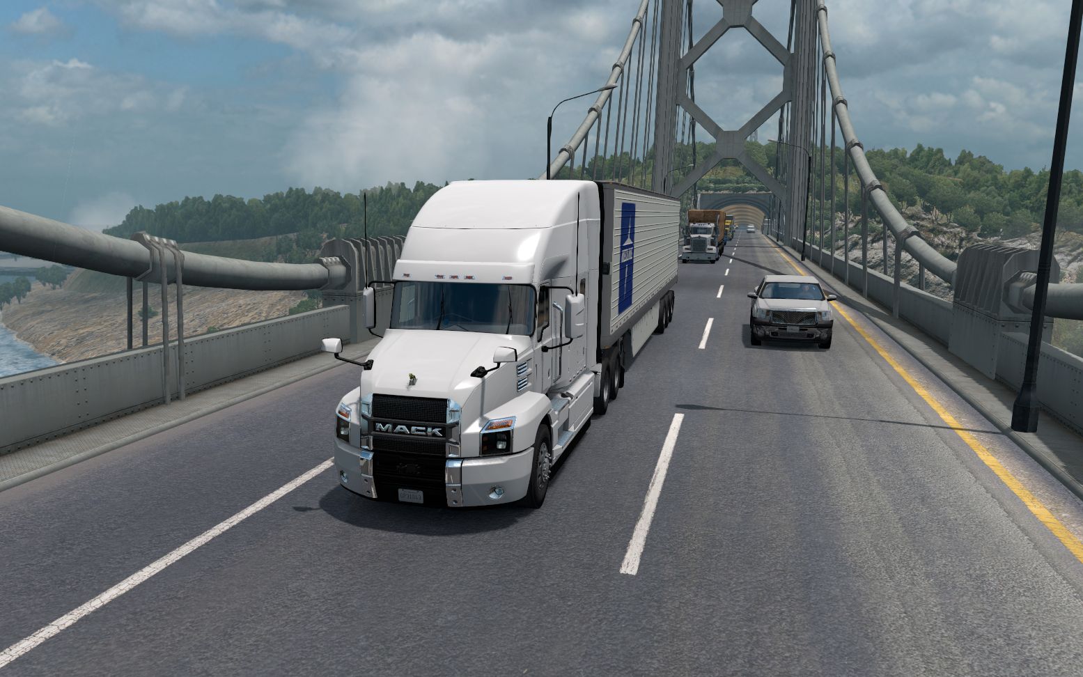 美国卡车模拟 马克 anthem新车第一单!