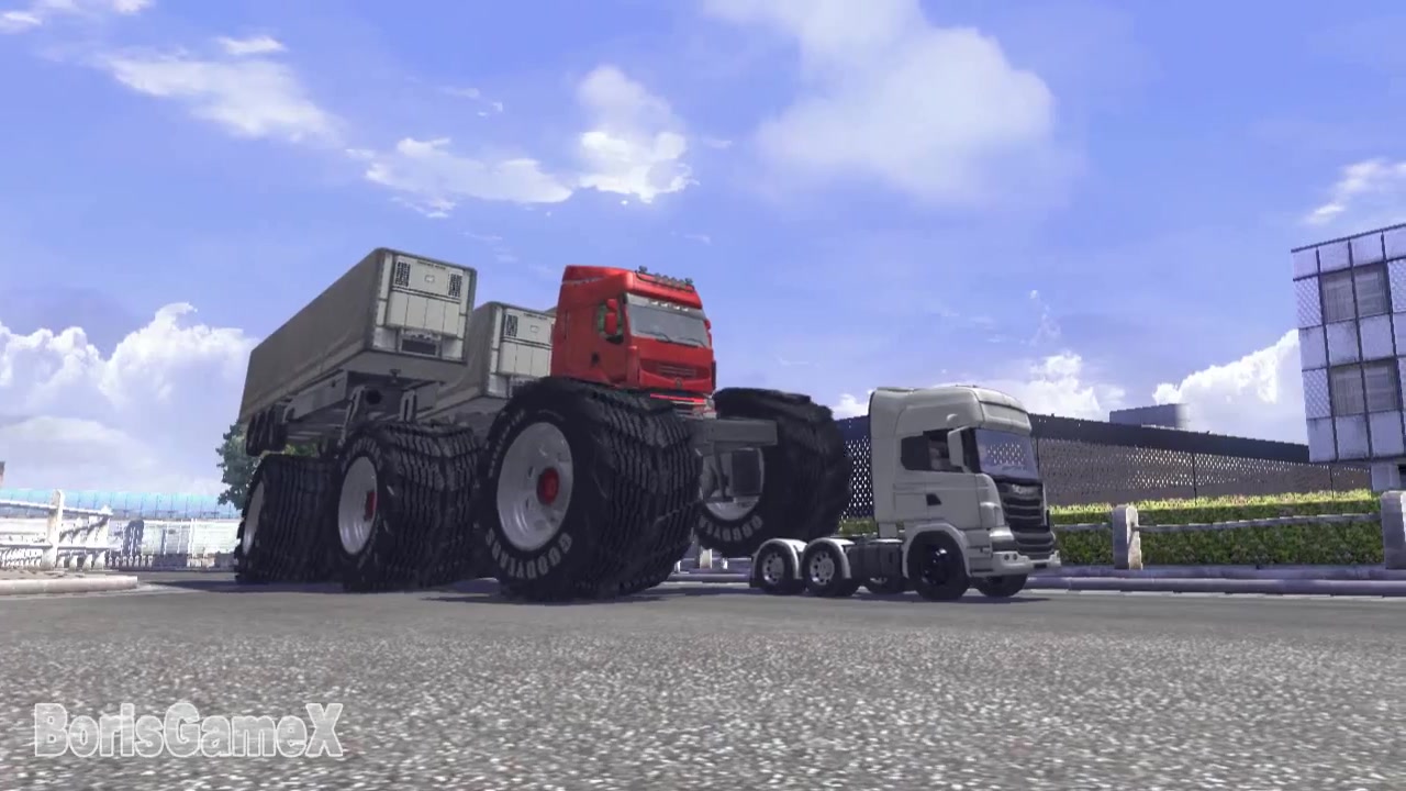 横行霸道欧卡2大脚怪兽卡车搞事情日常