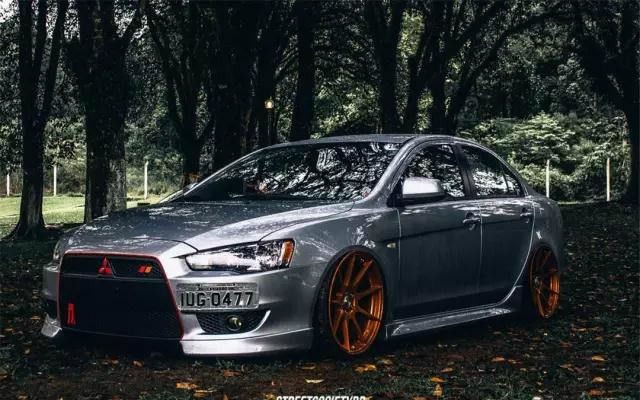 三菱evo漂移之王,虽然速度不咋地(68 686168ω686168