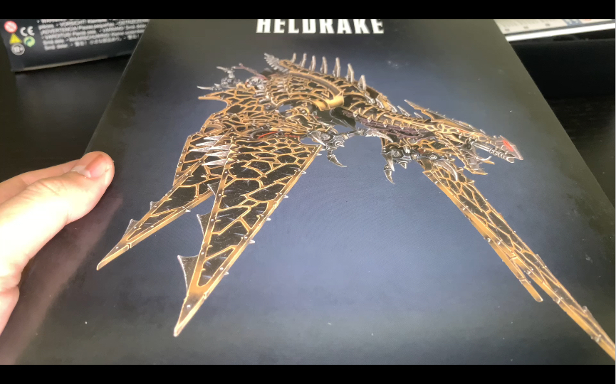 【桌游开箱】战锤40k-csm地狱飞龙开箱