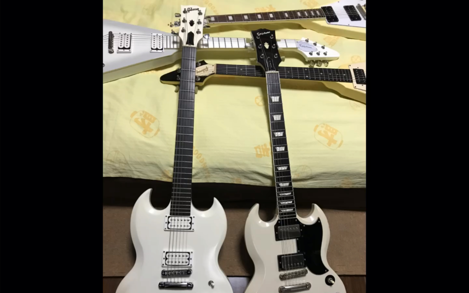 gibsonsgbaritone吉普森电吉他稀有sg