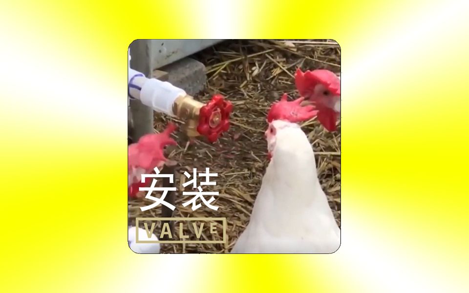 求生之路2Valve Chickens logo(阀门鸡)开场动画的安装方法单机游戏热门视频